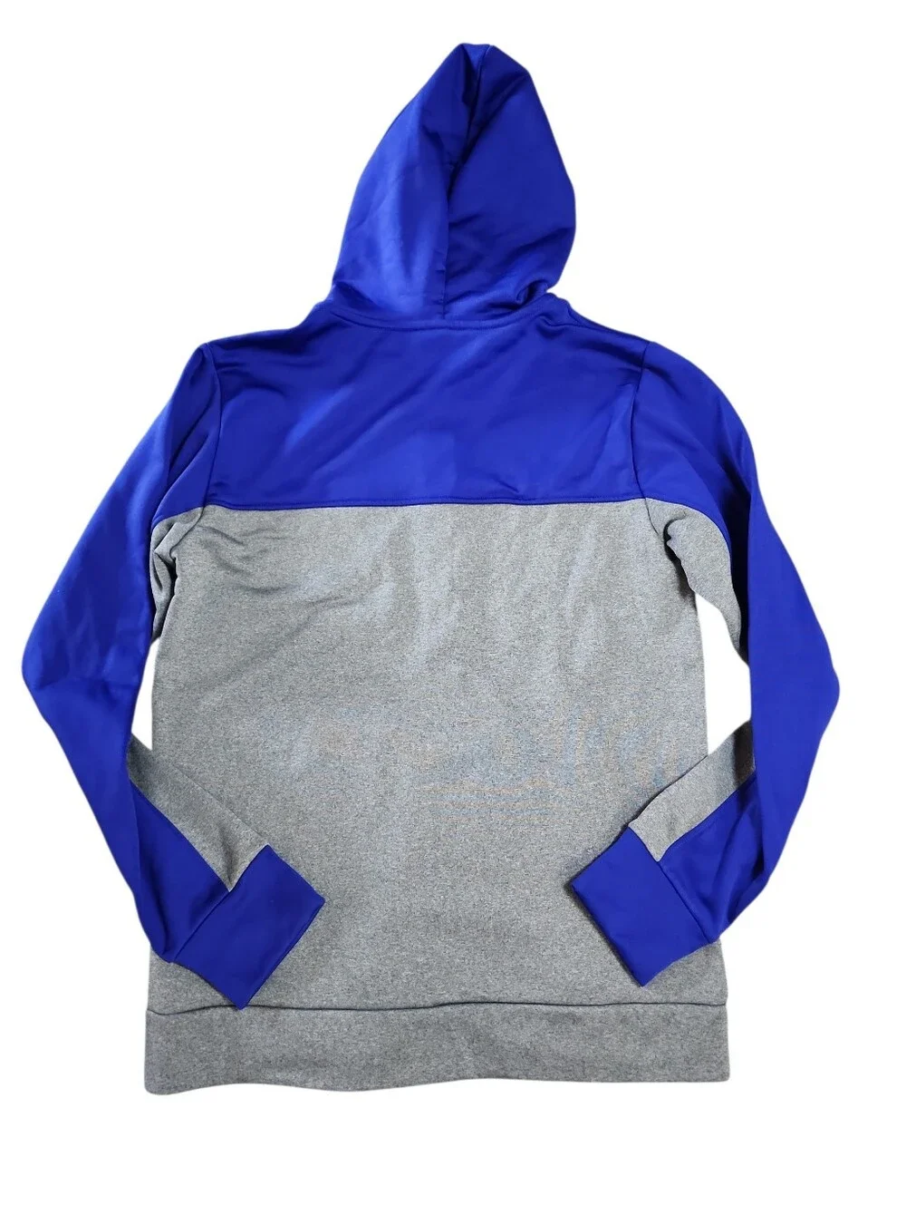 The North Face Mens Full Zip Hooded Aztec Blue/gray Nwt Size Large